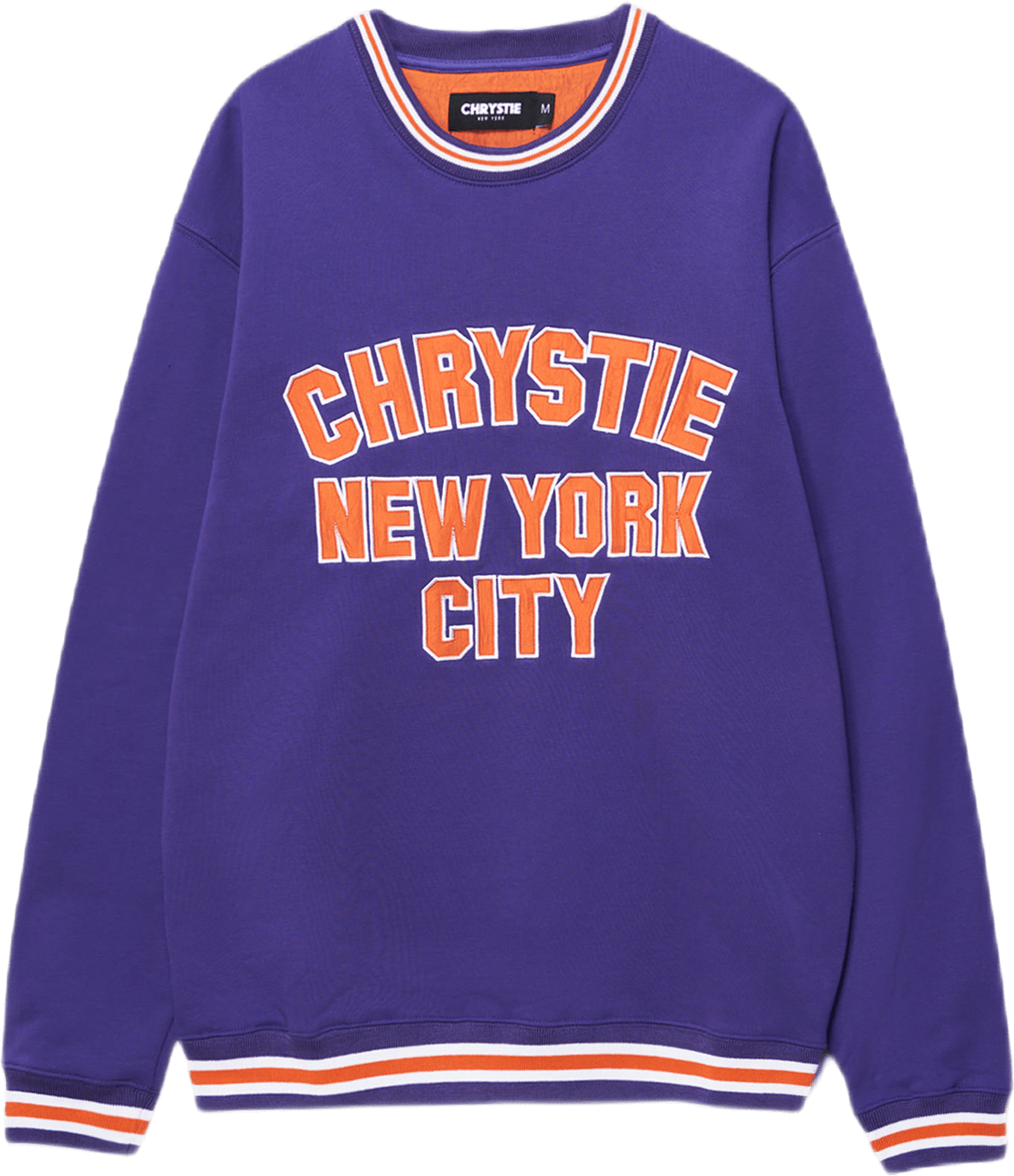 Varsity Logo Crewneck Purple