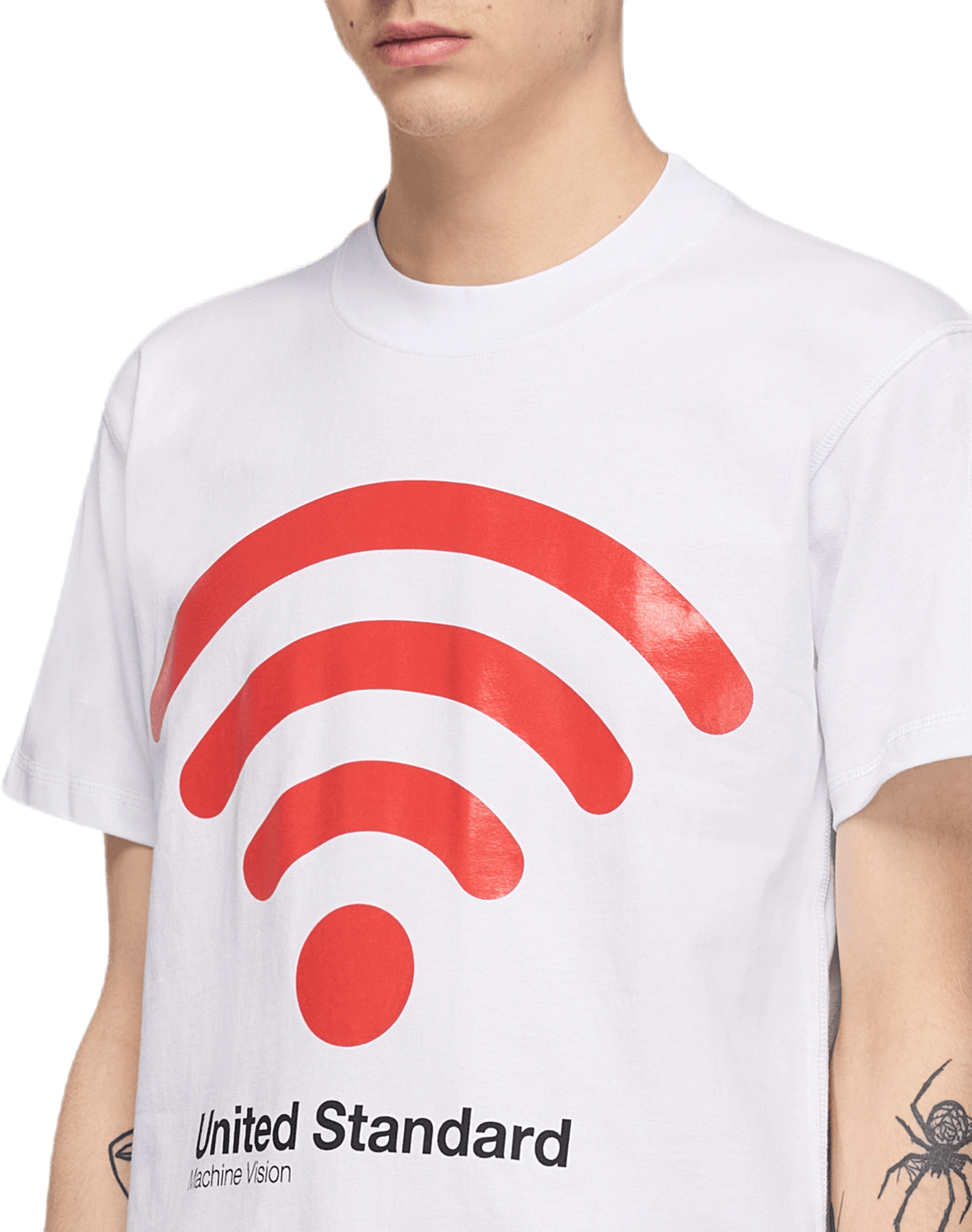 Wifi T-shirt White - Bild 3