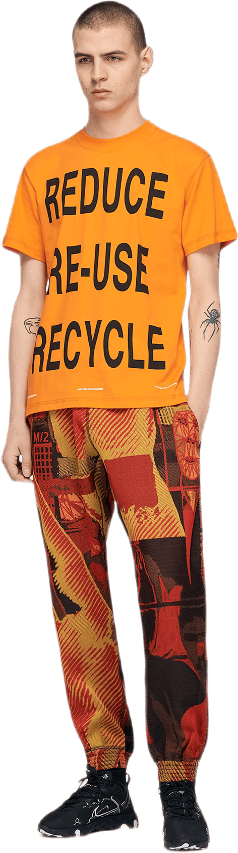 X Virgil Abloh Virgil Recycle  Orange - Bild 4
