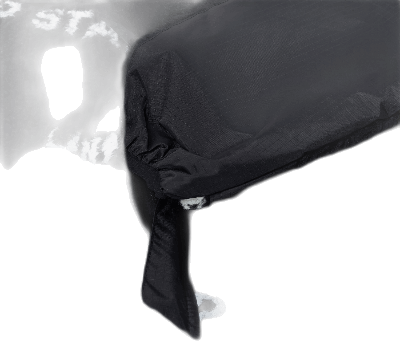 Fleece Logo Jacket Black - Bild 3