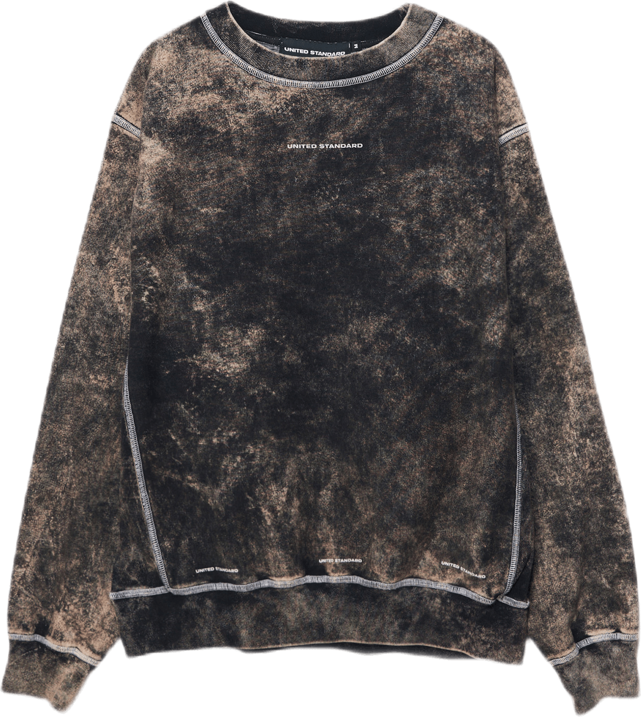 Glitch Logo Crewneck Black, Male, Odzież, Tops, Wielokolorowy, S