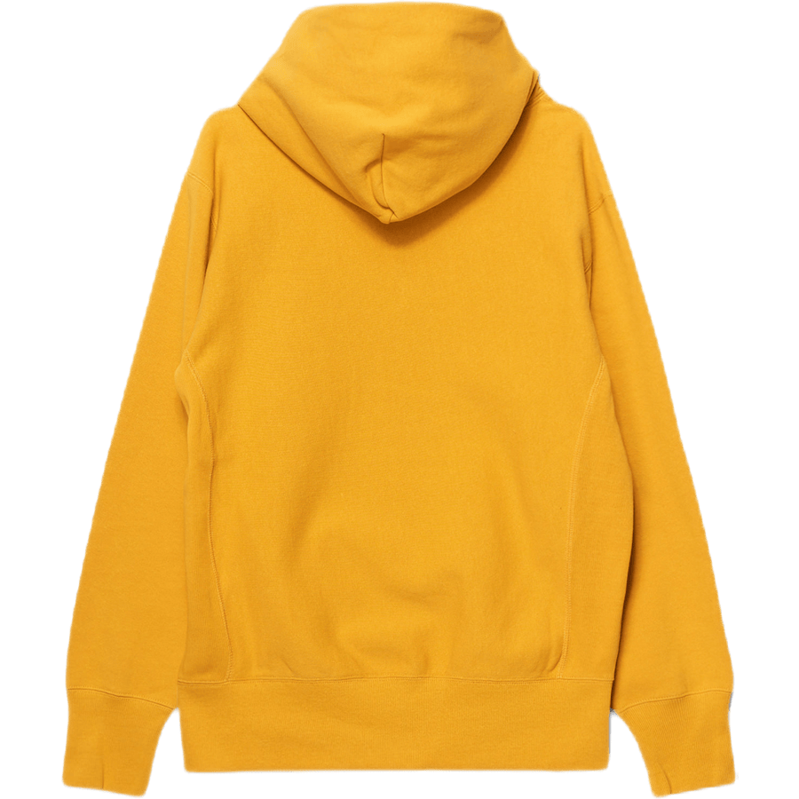 Reverse Weave Pullover Hood Yellow - Bild 4