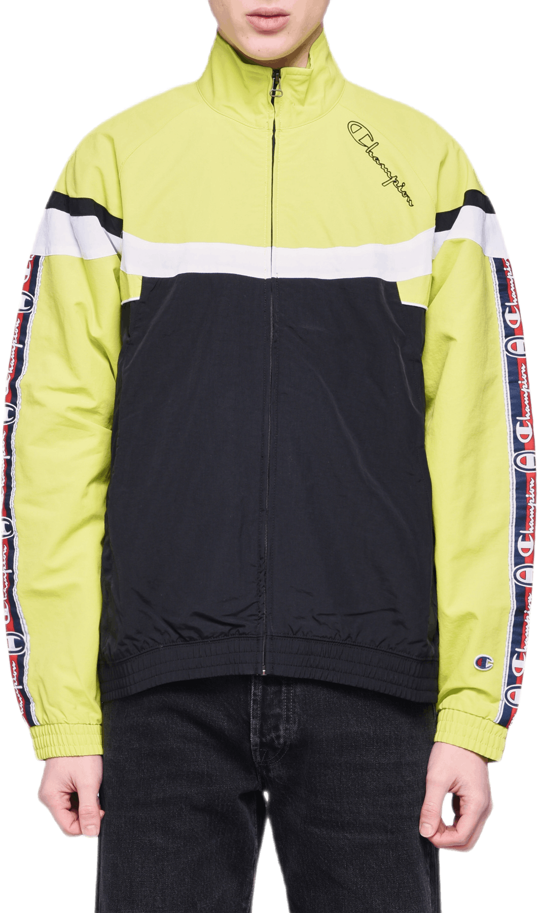 Full Zip Top Green, Male, Apparels, jackets, Multi color, L