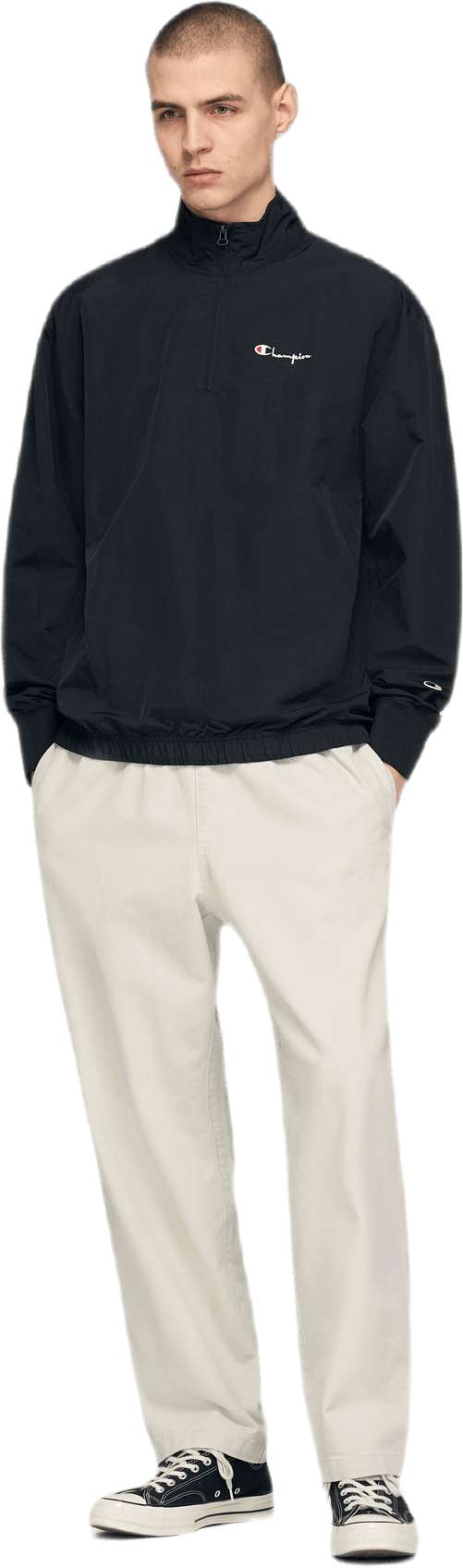 Half Zip Top Black - Bild 4