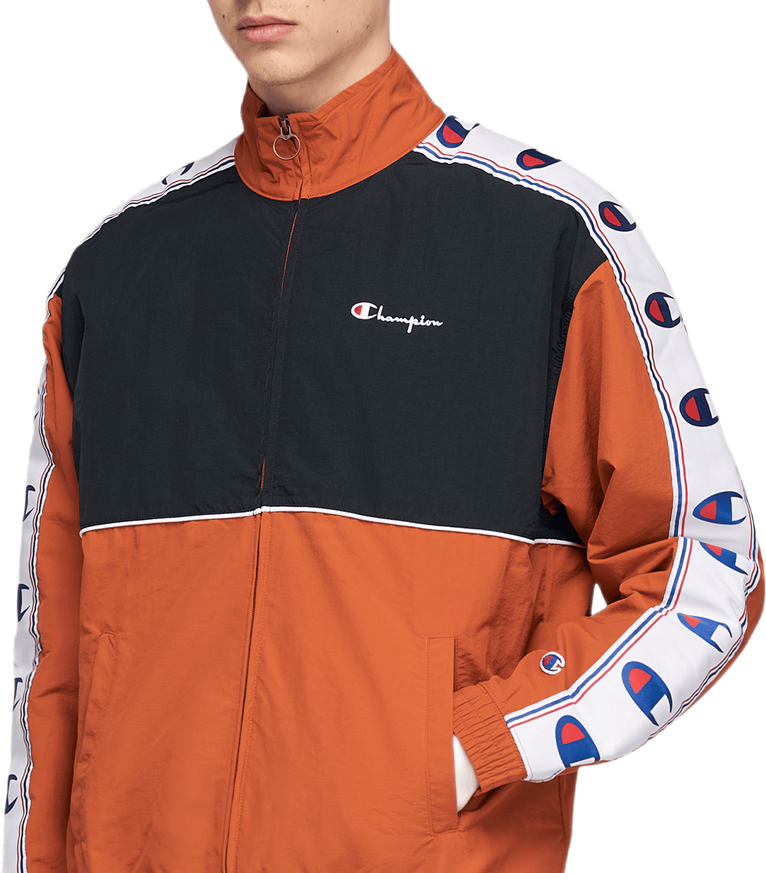 Full Zip Top Orange - Bild 2