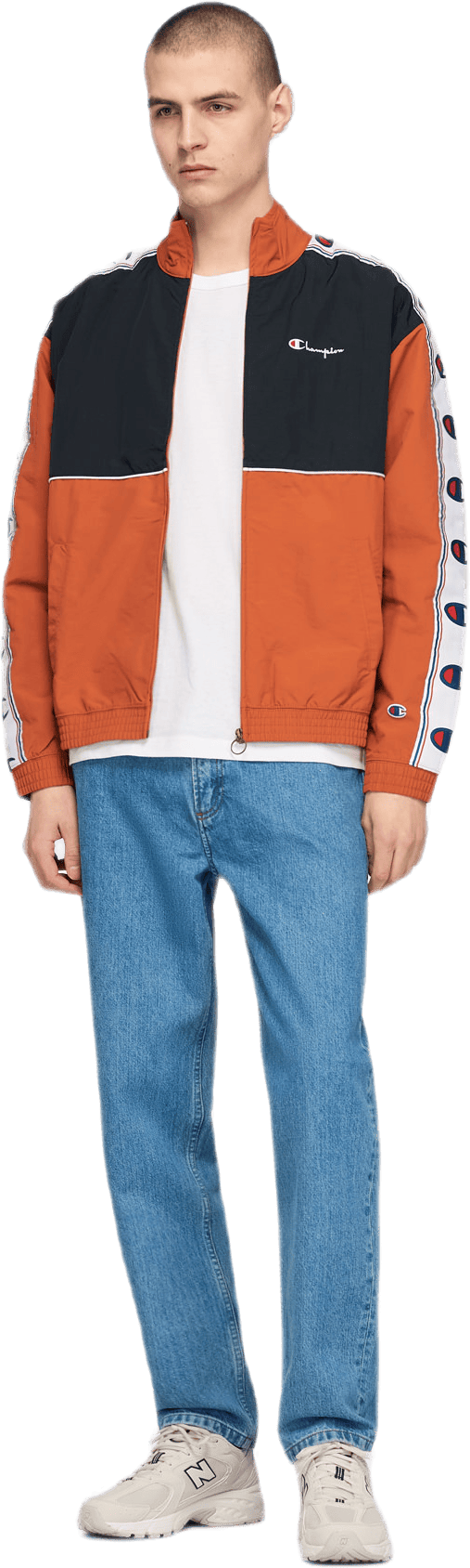 Full Zip Top Orange - Bild 4
