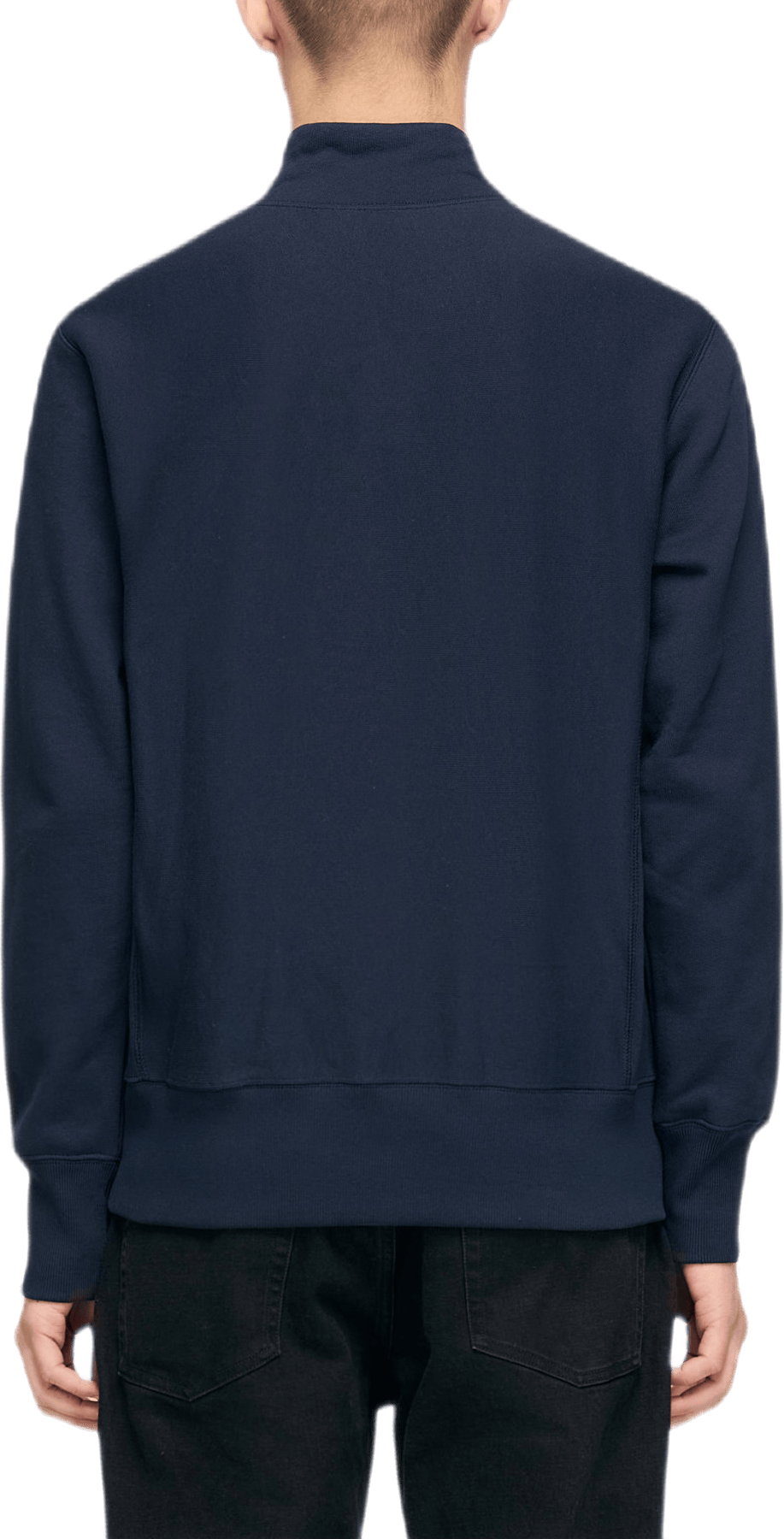 Small Script Half Zip Sweatshi Blue - Bild 3