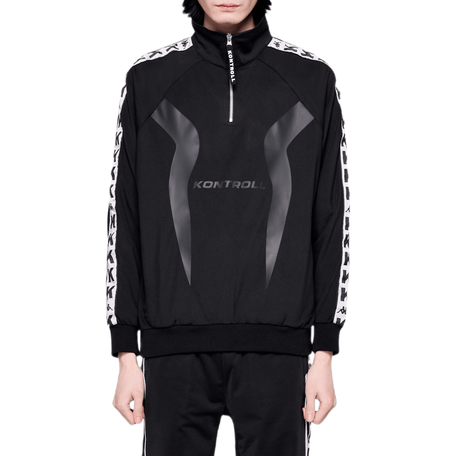 Half Zip Banda Jacket Black