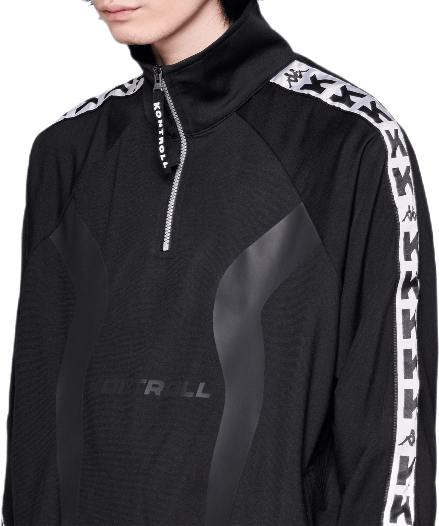 Half Zip Banda Jacket Black - Bild 2