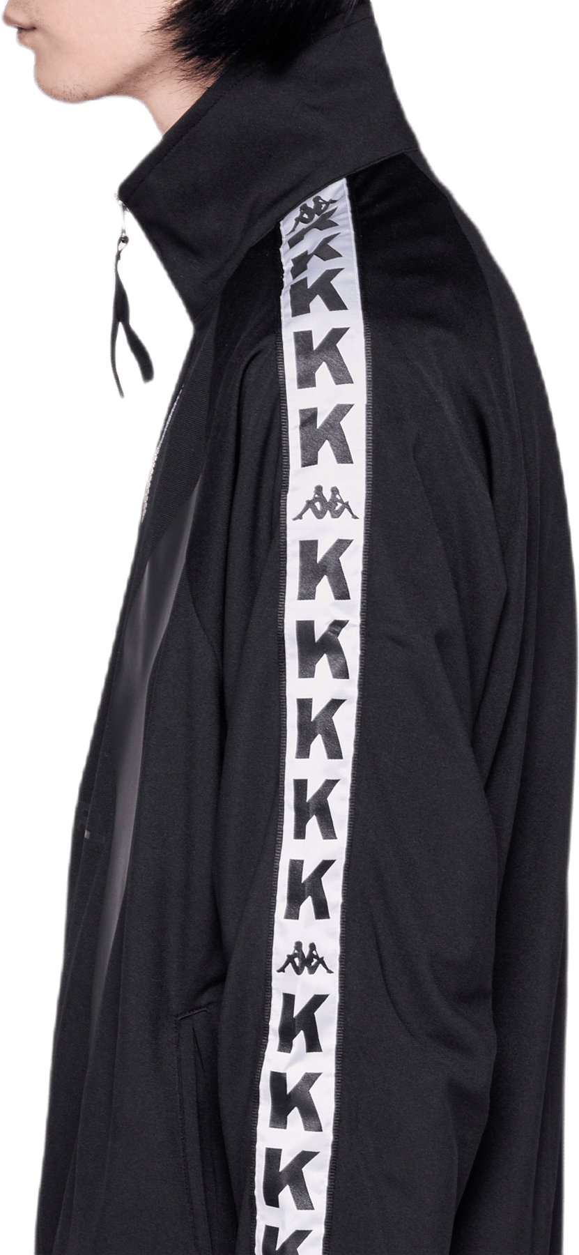 Half Zip Banda Jacket Black - Bild 3