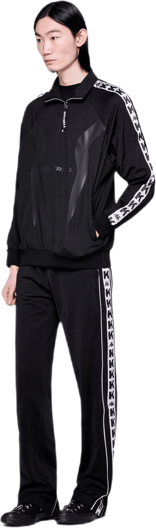 Half Zip Banda Jacket Black - Bild 6