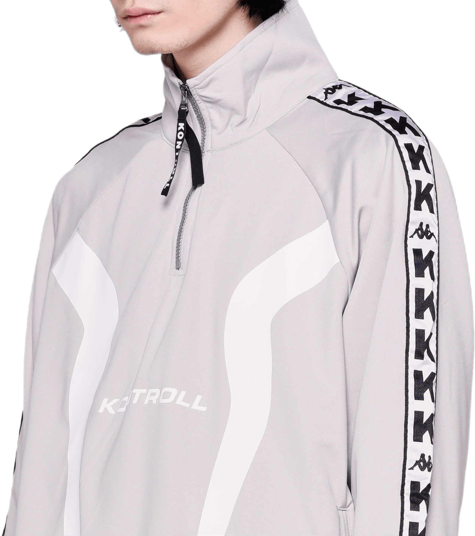 Half Zip Banda Jacket Gray - Bild 2