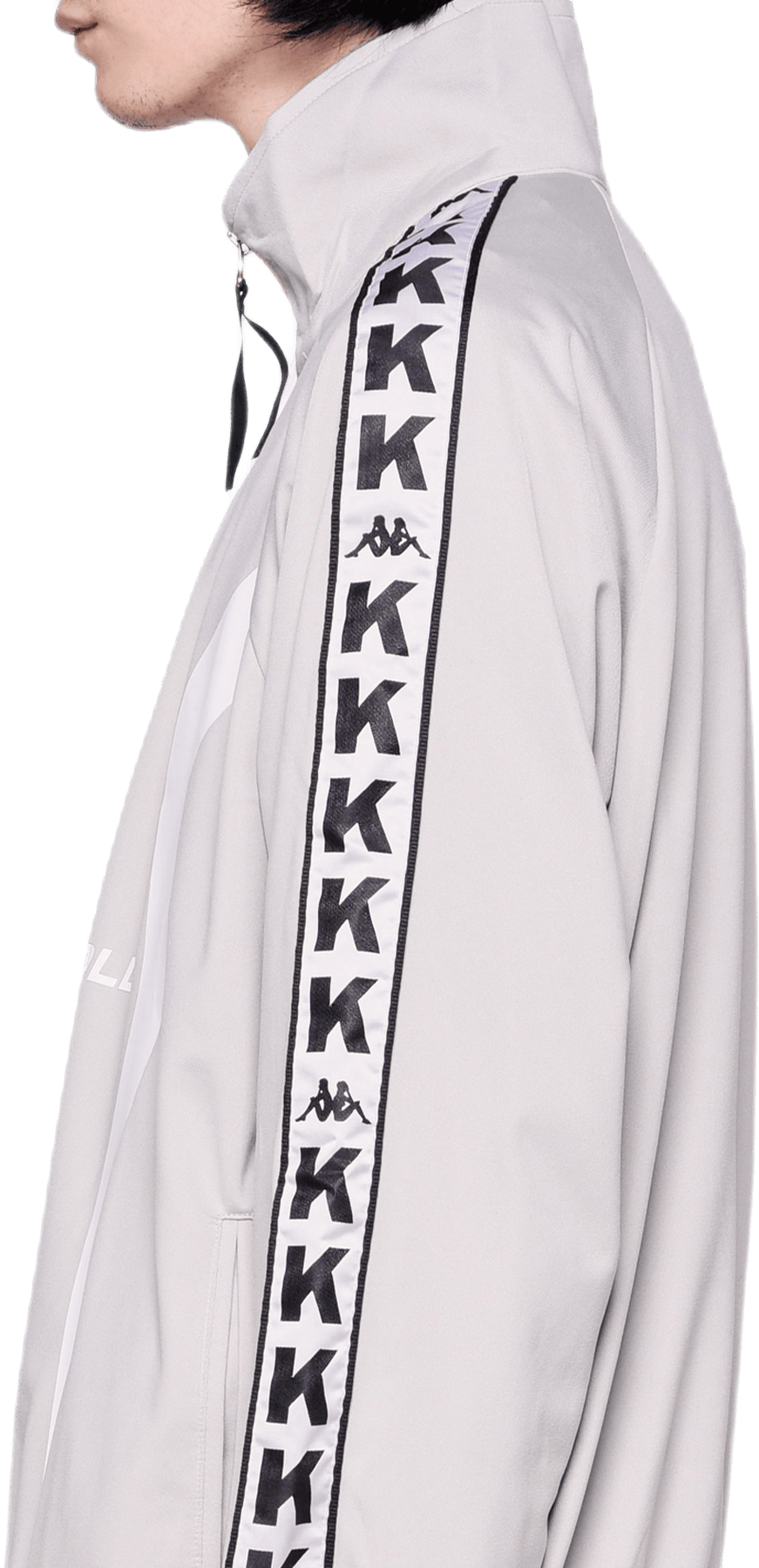 Half Zip Banda Jacket Gray - Bild 3