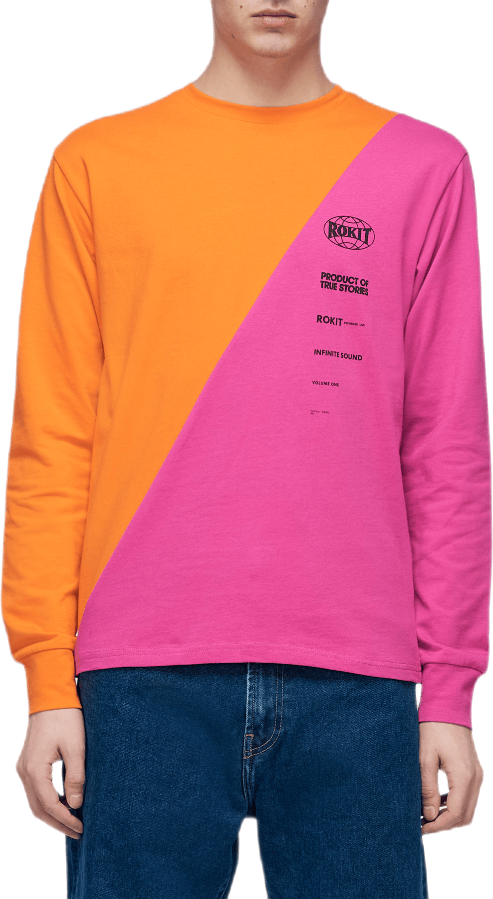 Slasher Longsleeve Crew Orange