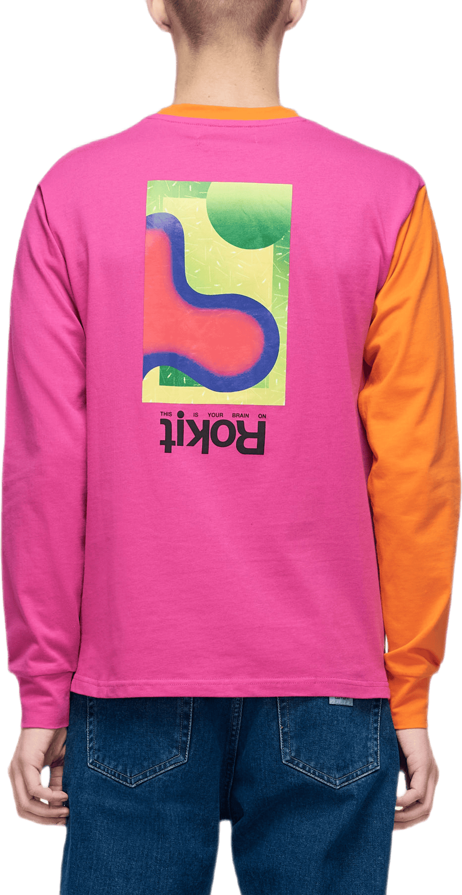 Slasher Longsleeve Crew Orange - Bild 2