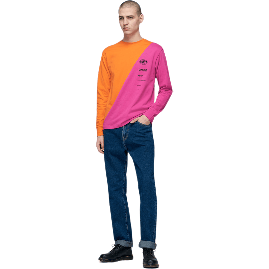 Slasher Longsleeve Crew Orange - Bild 5