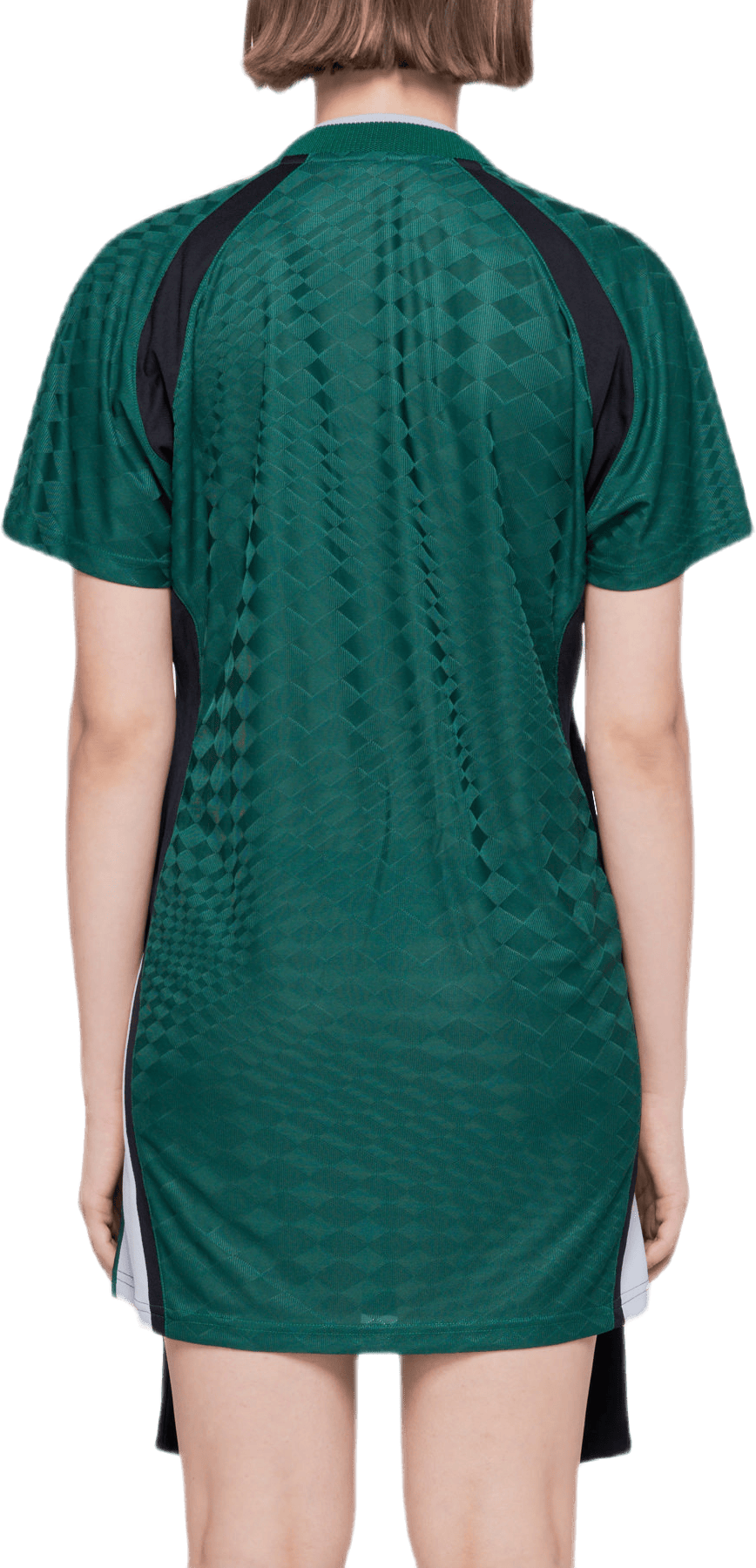 Tricot Front Tie Dress Green - Bild 4