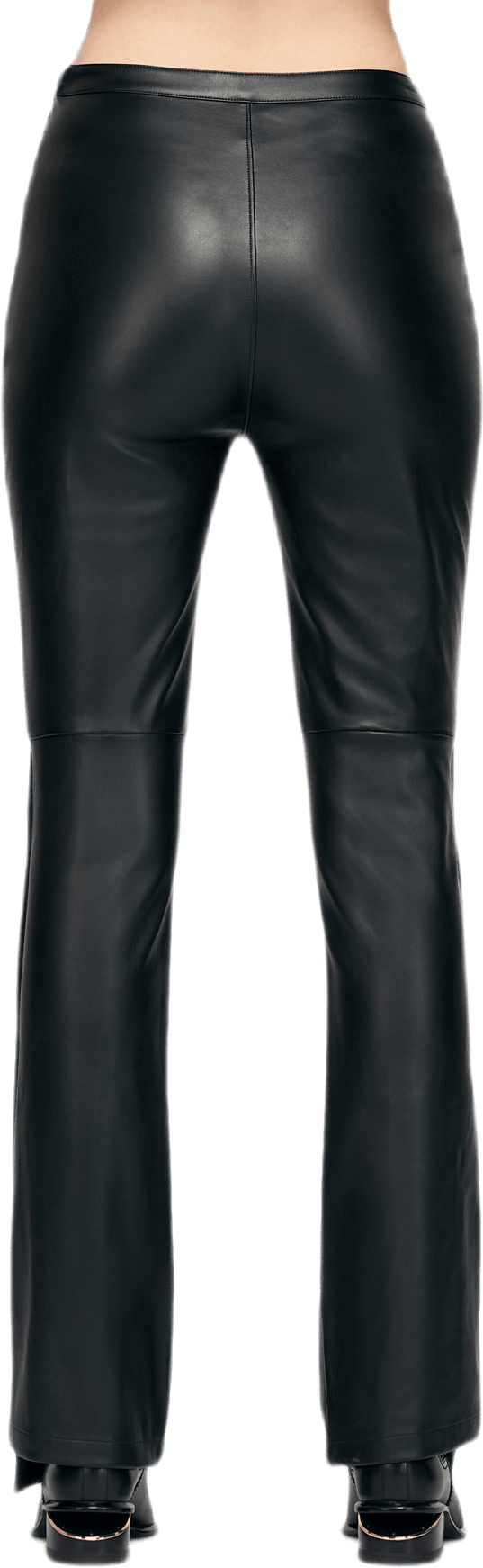 Stretch Washable Faux Leather  Black - Bild 3