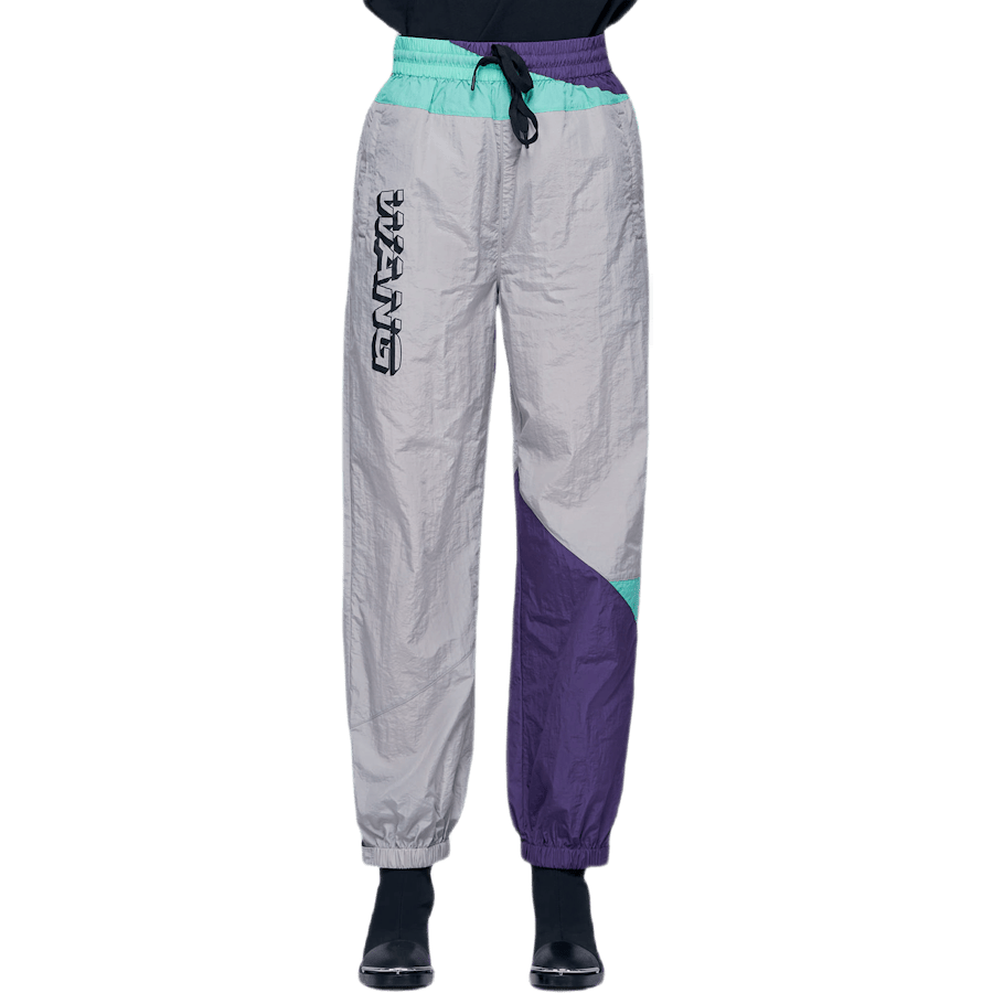 Heavy Washed Nylon Pants Gray