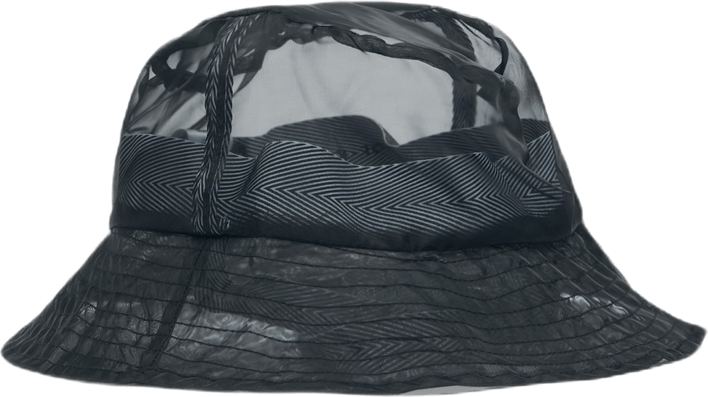 Transparent Bucket Hat Black Premium streetwear & sneakers Caliroots