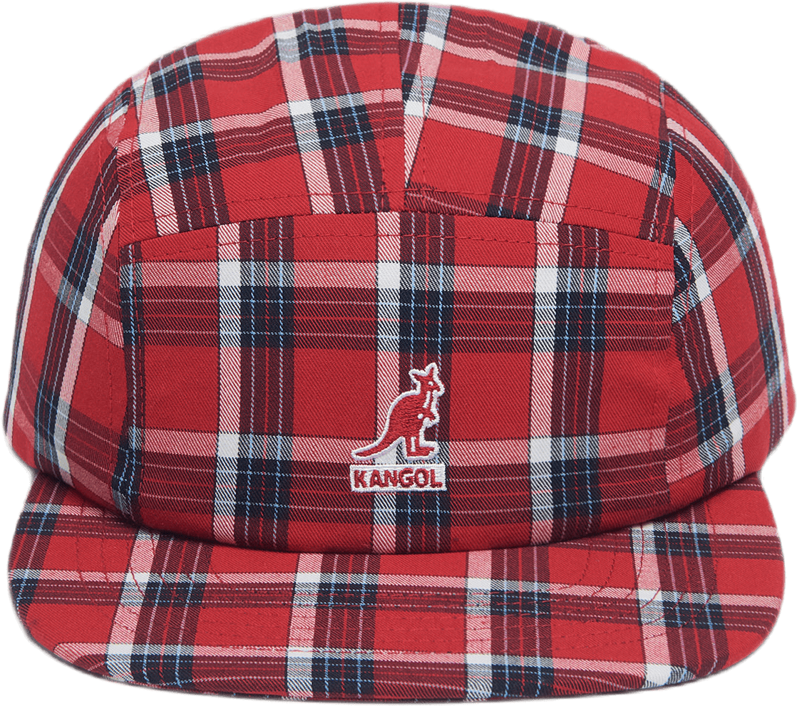 Summer Plaid 5 Panel Red | Premium 