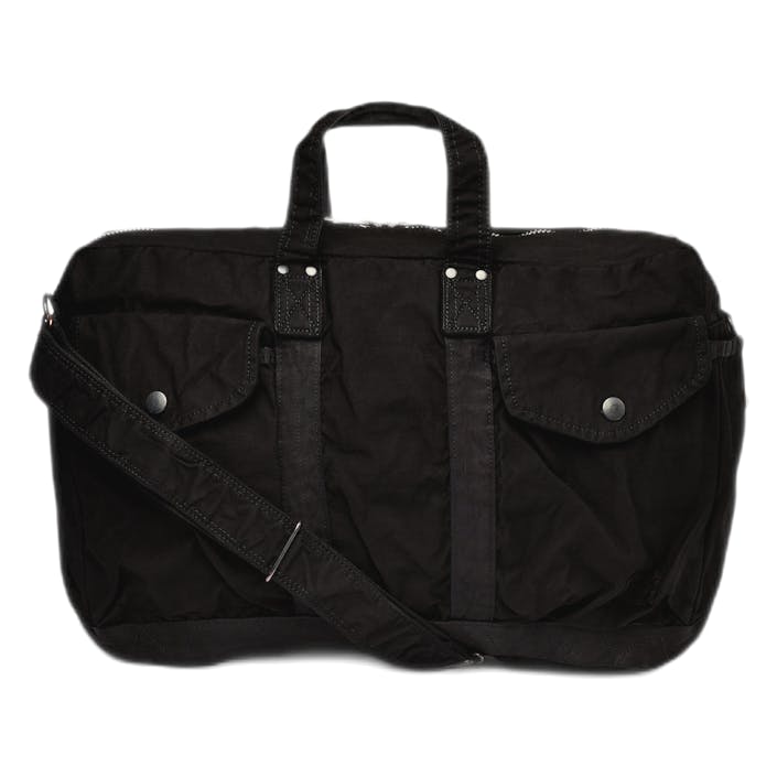 Crag / 2way Boston Bag (s) Black, Unisex, varusteet, laukut & reput, Musta, ONESIZE