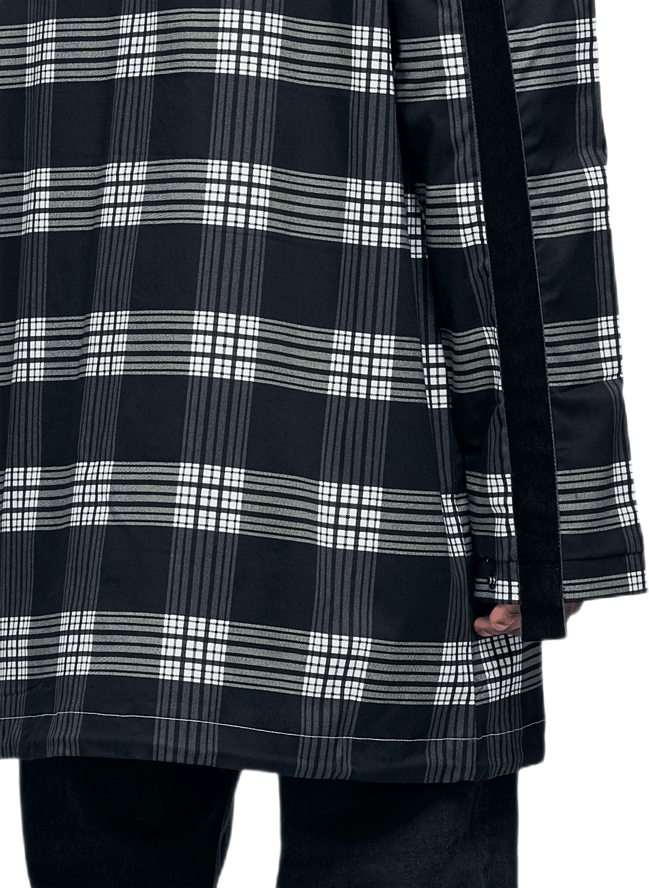 X Rhude All Over Print Coat White - Bild 4