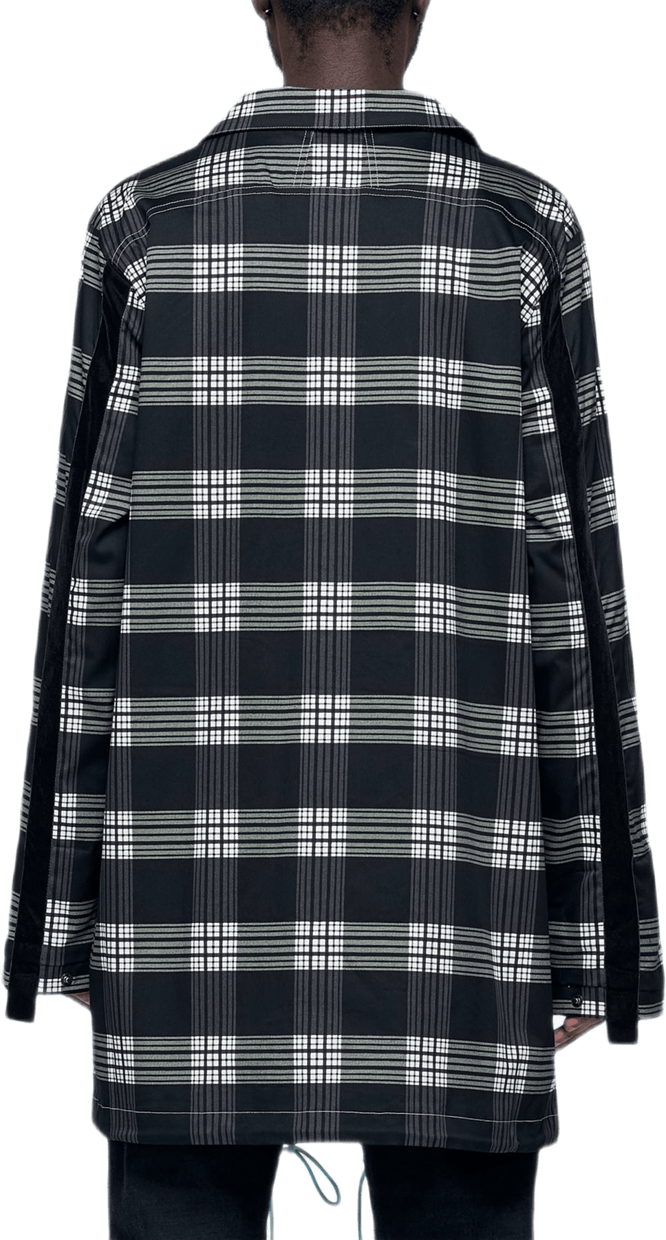 X Rhude All Over Print Coat White - Bild 5