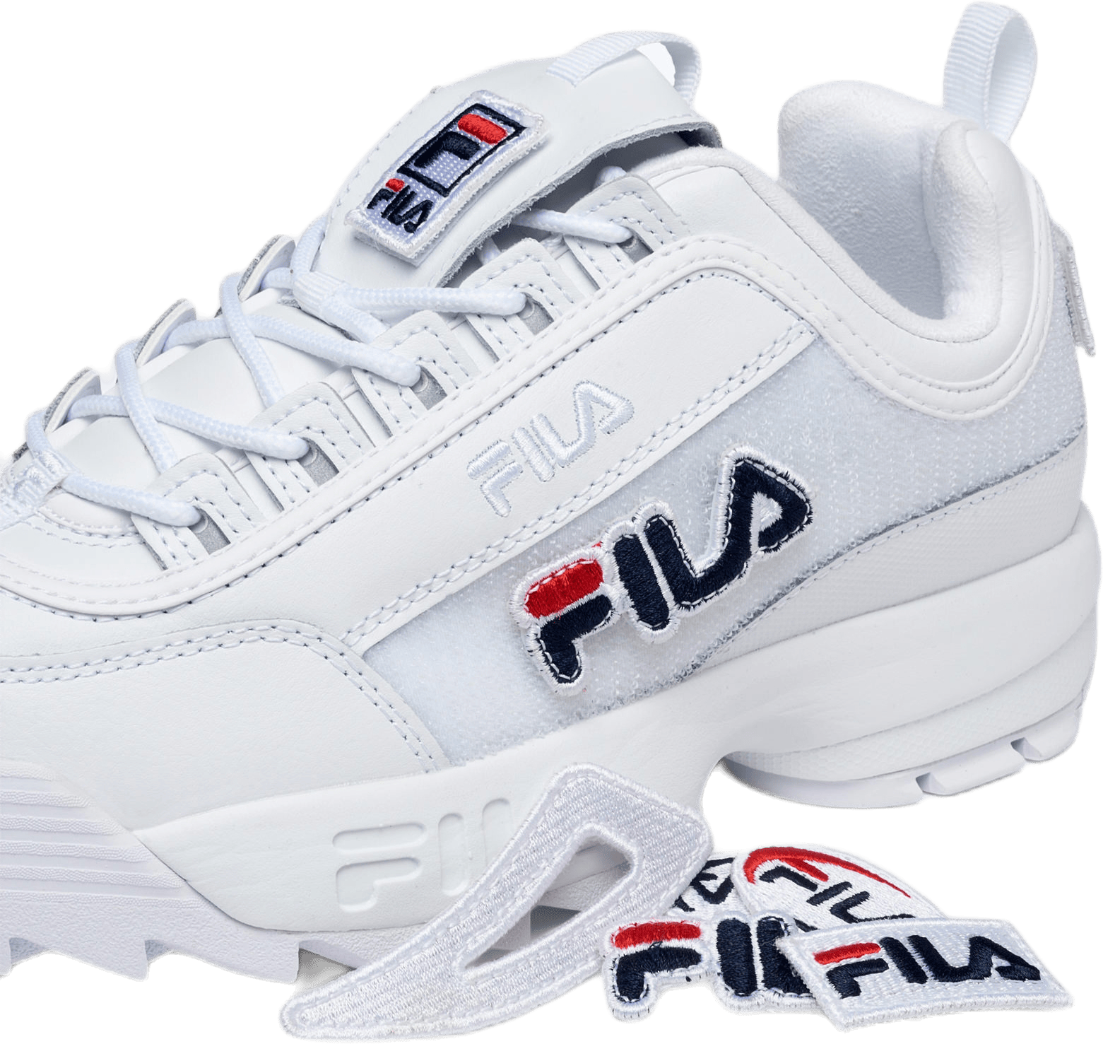 Disruptor Ii Patches Wmns White - Bild 3
