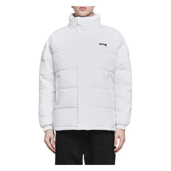 Nebraska Oversize Puffer Jacke White, Male, Abbigliamento, giacche, Bianca, XS
