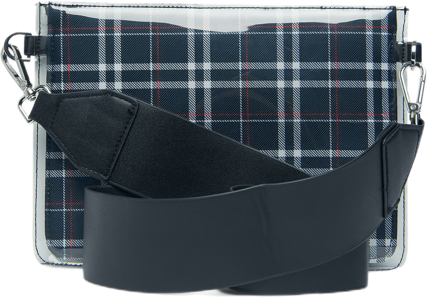 Transparent Cross Body Bag Black - Bild 2