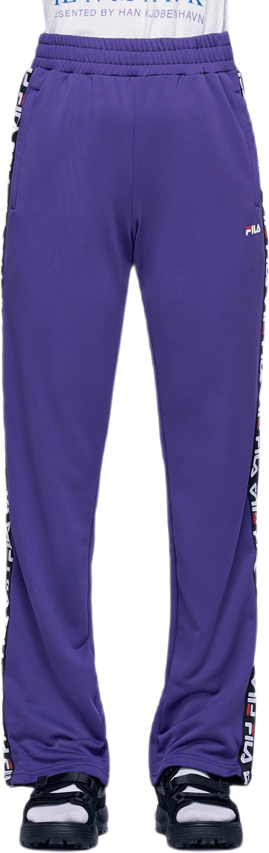 W Thora Track Pants Purple