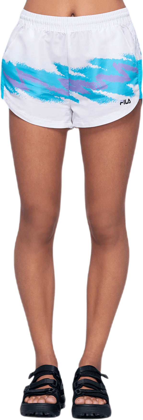 Briana Woven Shorts White