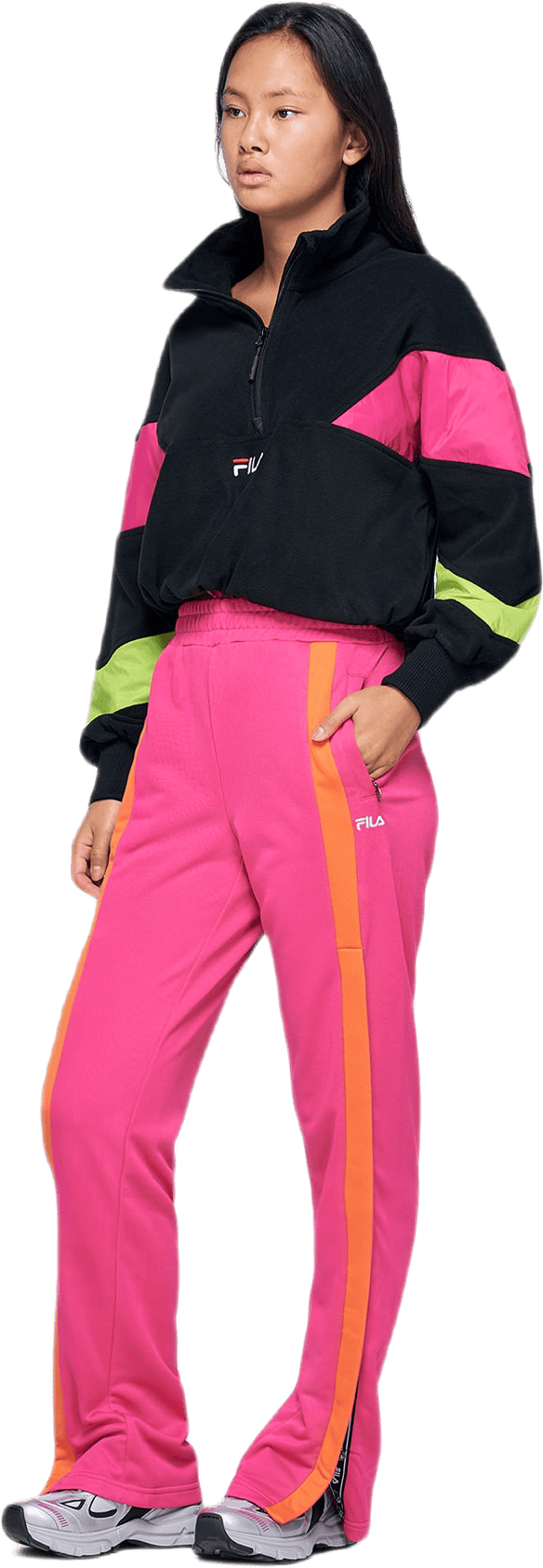 W Sachika Track Pants Pink - Bild 5
