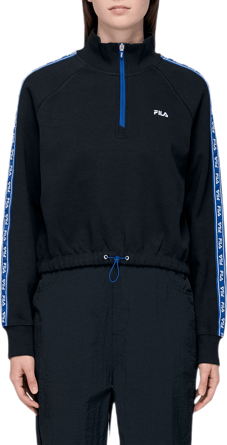 Ura Half Zip Sweater Black