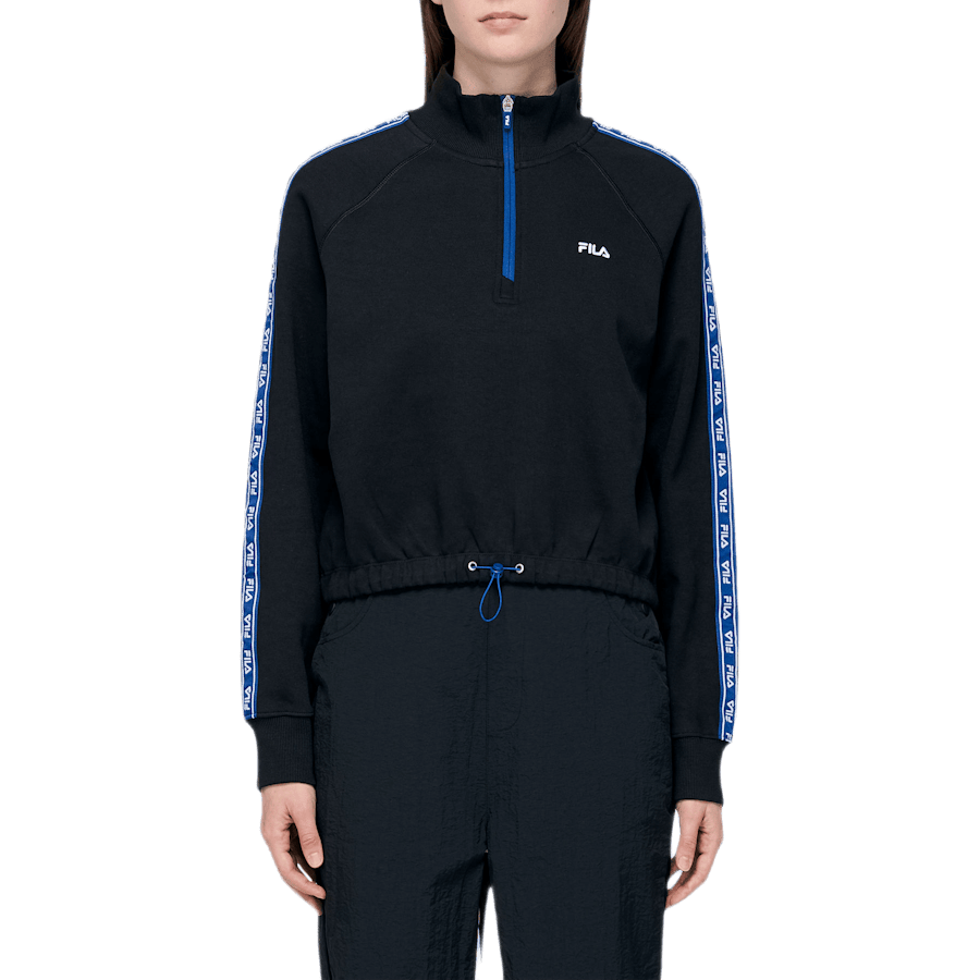 Ura Half Zip Sweater Black