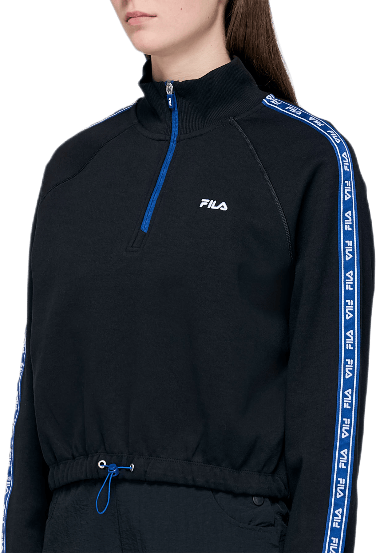 Ura Half Zip Sweater Black - Bild 2