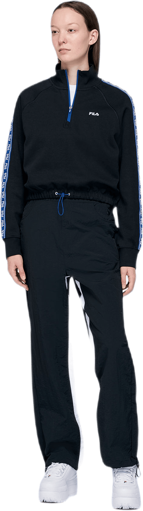 Ura Half Zip Sweater Black - Bild 4