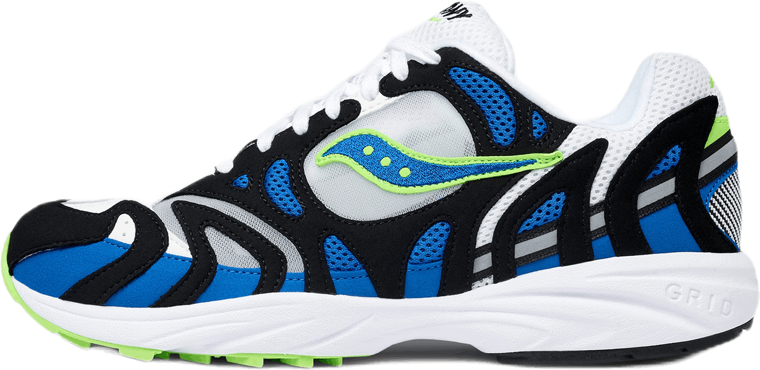 Grid Azura 2000 Og White, Unisex, Shoes, Trainers, Multi color, EU 41