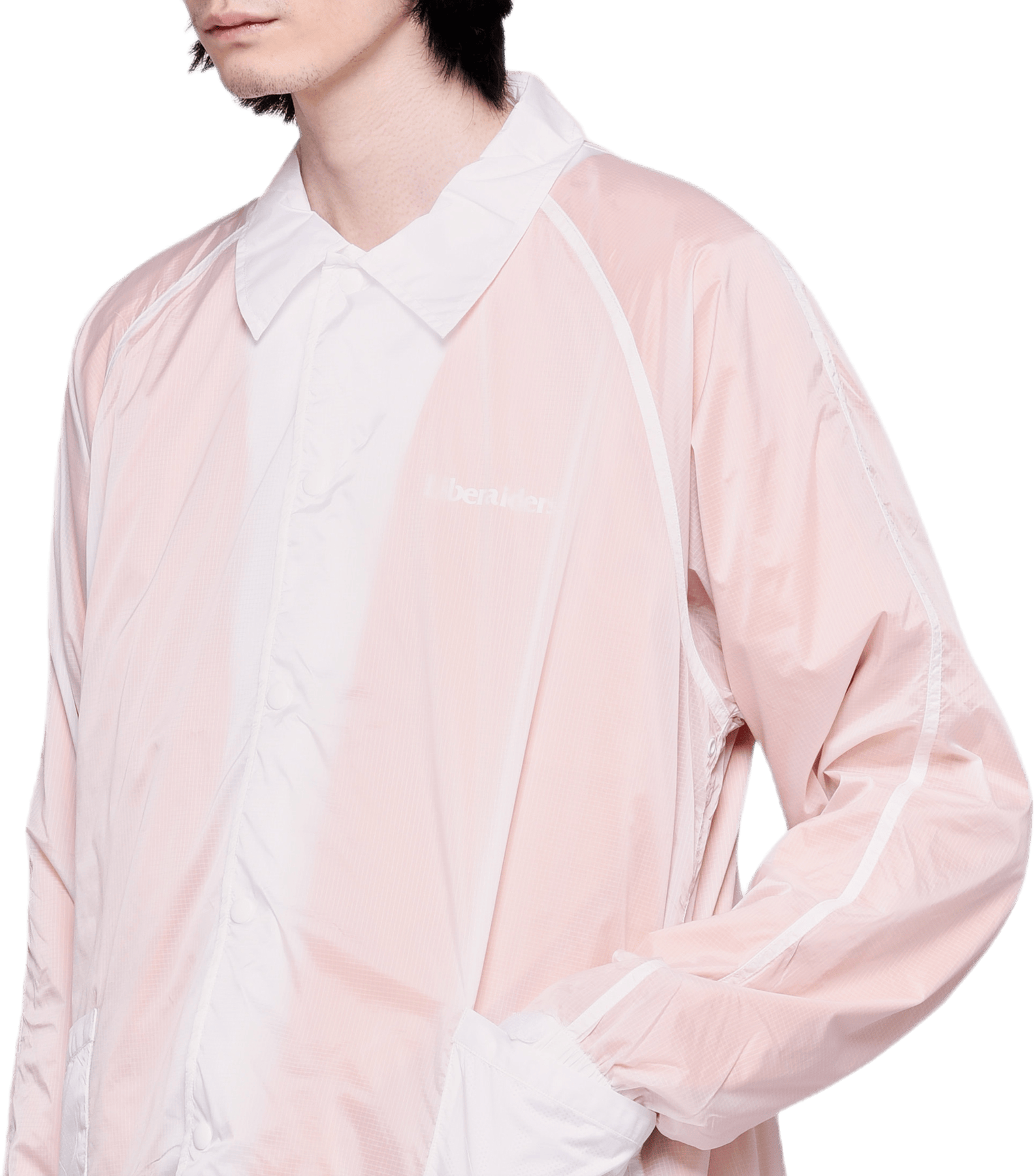 Transparent Coach Jacket Orange - Bild 2