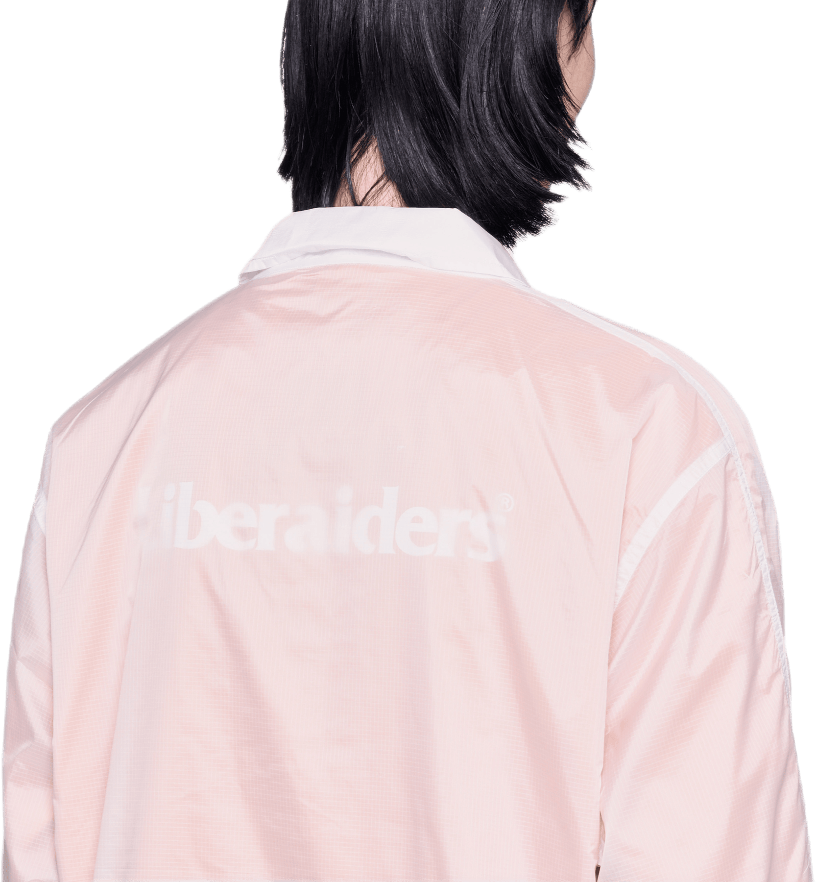 Transparent Coach Jacket Orange - Bild 4