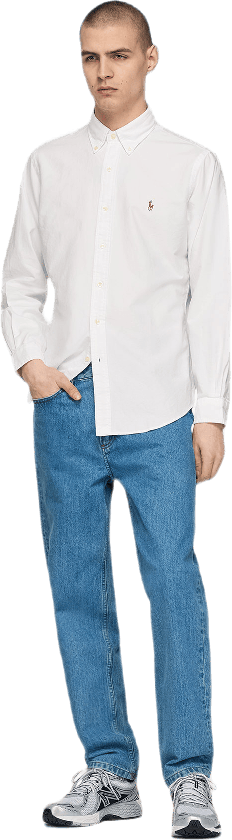 Custom Fit Oxford Shirt White - Bild 2