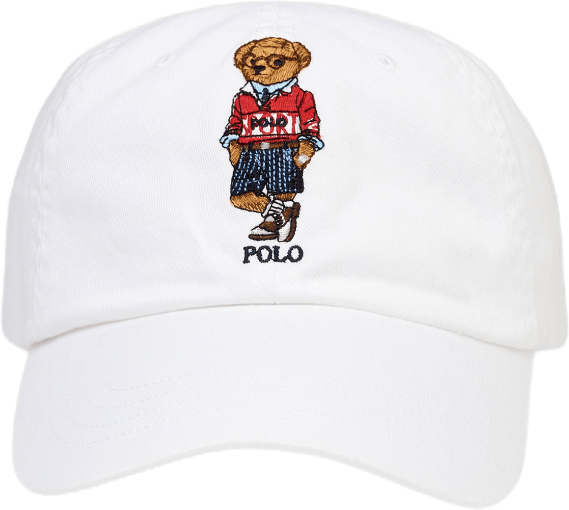 polo bear cap black