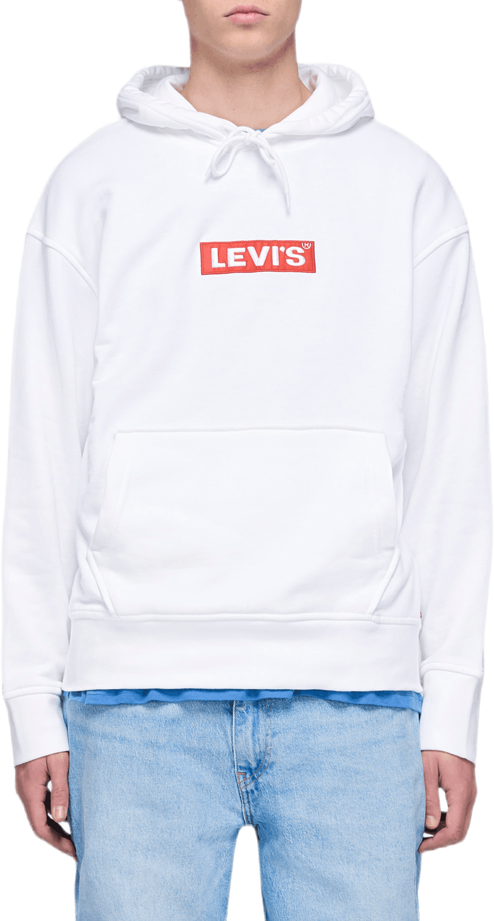 Relaxed Graphic Hoodie White, Male, Apparels, hoodies and sweatshirts, White, XL