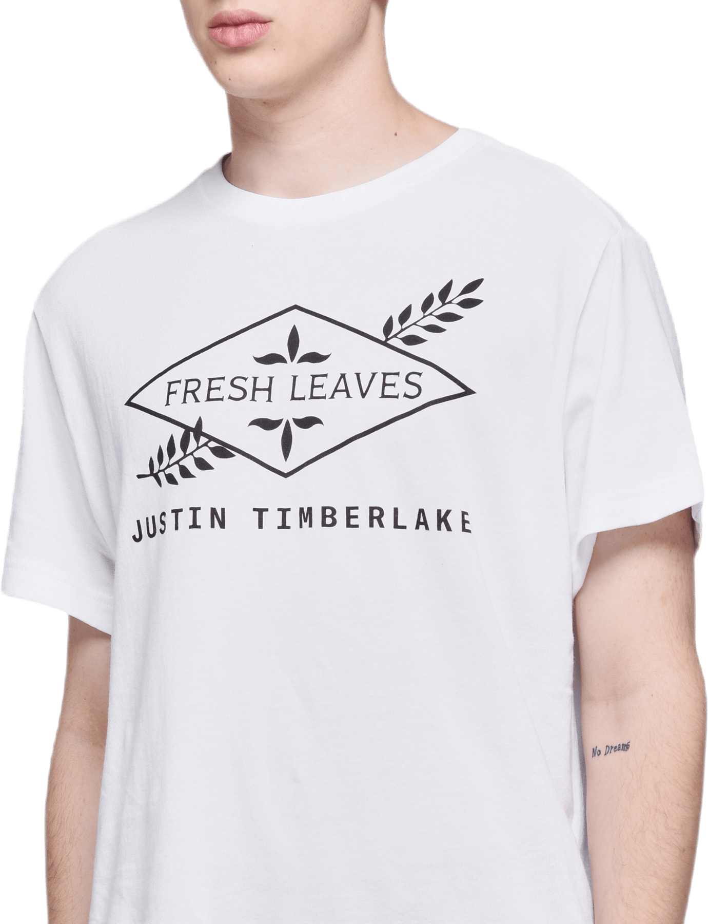 Fresh Leaves Tee White - Bild 2
