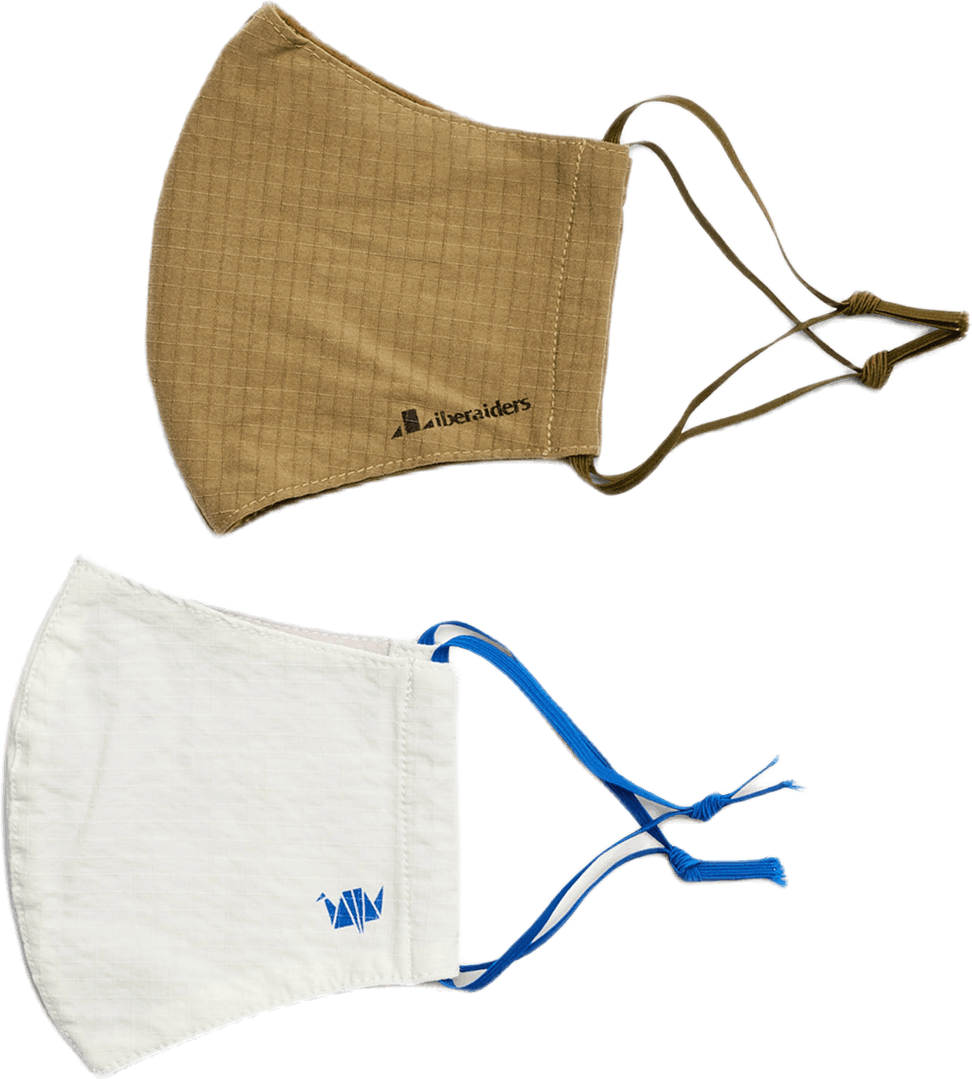 Liberaiders Face Mask 2-pack Multi, Unisex, Kläder, Tillbehör, Beige, ONESIZE