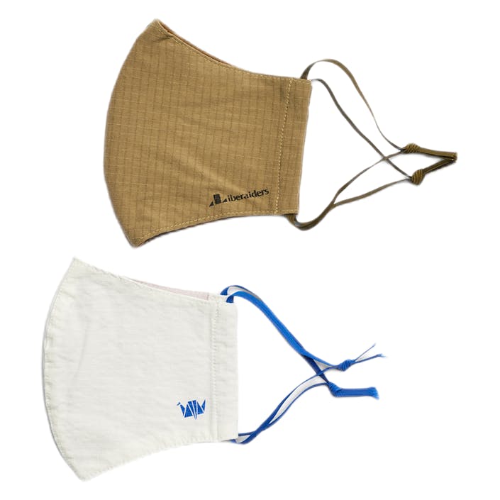 Liberaiders Face Mask 2-pack Multi, Unisex, Kläder, Tillbehör, Beige, ONESIZE