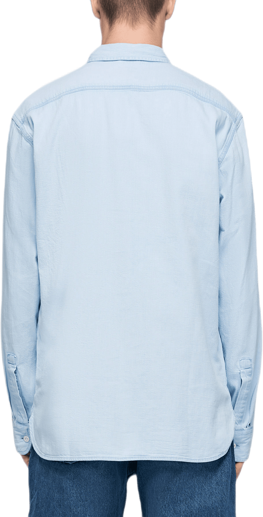 New Camp Overshirt Blue - Bild 4