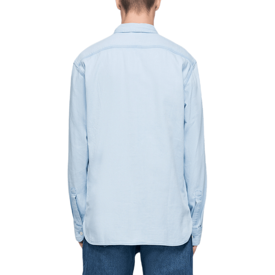 New Camp Overshirt Blue - Bild 4