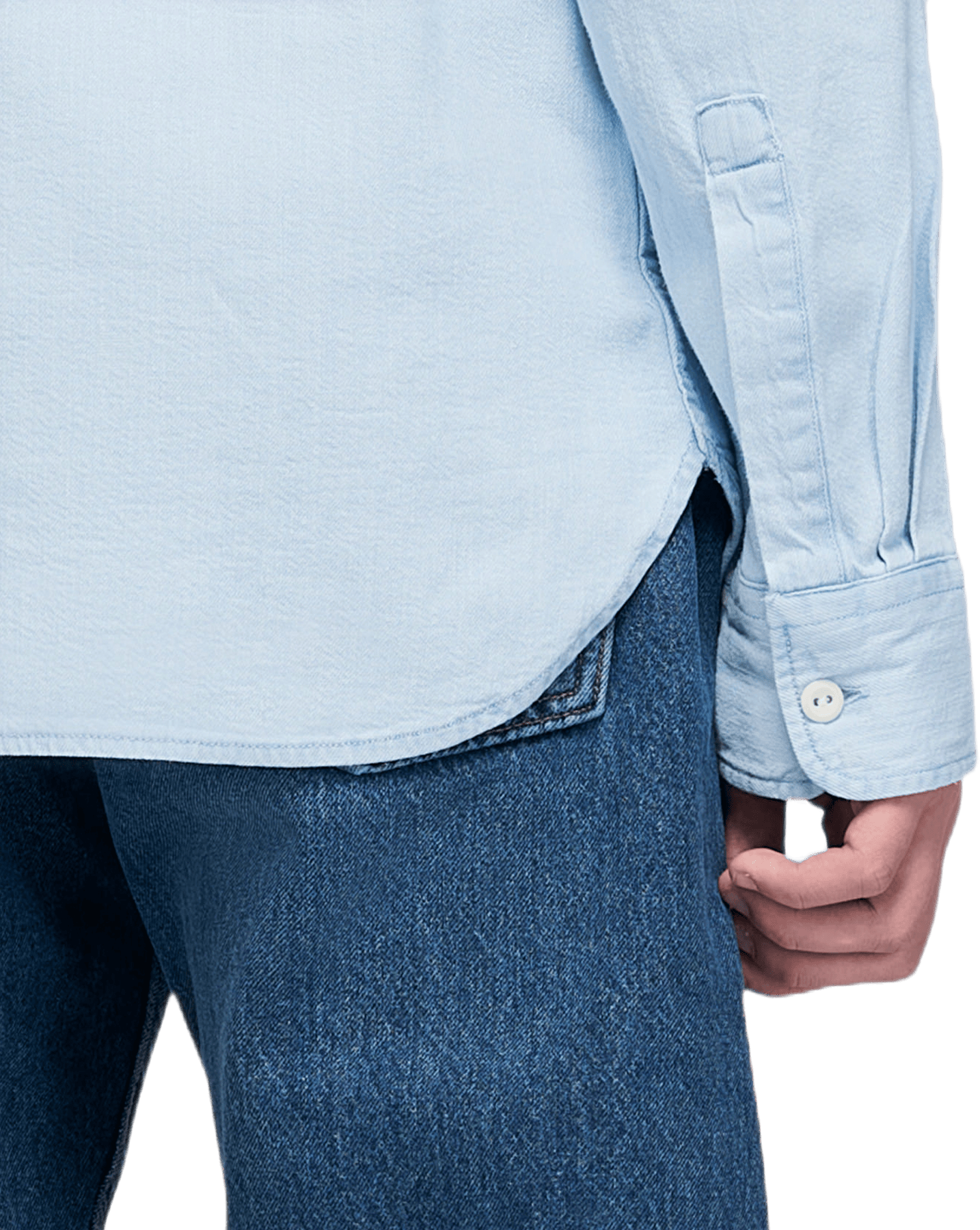 New Camp Overshirt Blue - Bild 5